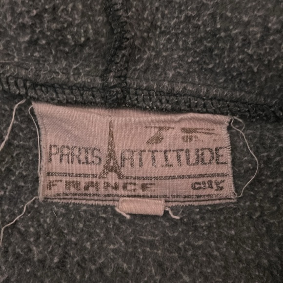 Paris France Zip up - Picture 2 of 3